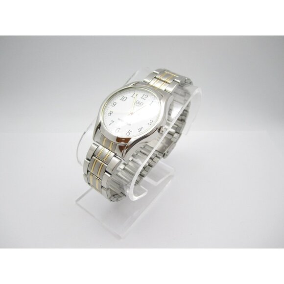 Men Q&Q by Citizen Quartz WR Analog 34mm Round Watch (I34) "New Battery" - Picture 8 of 12